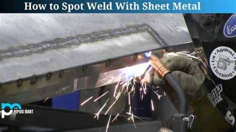 how to spot weld sheet metal with mig|welding 24 gauge sheet metal.